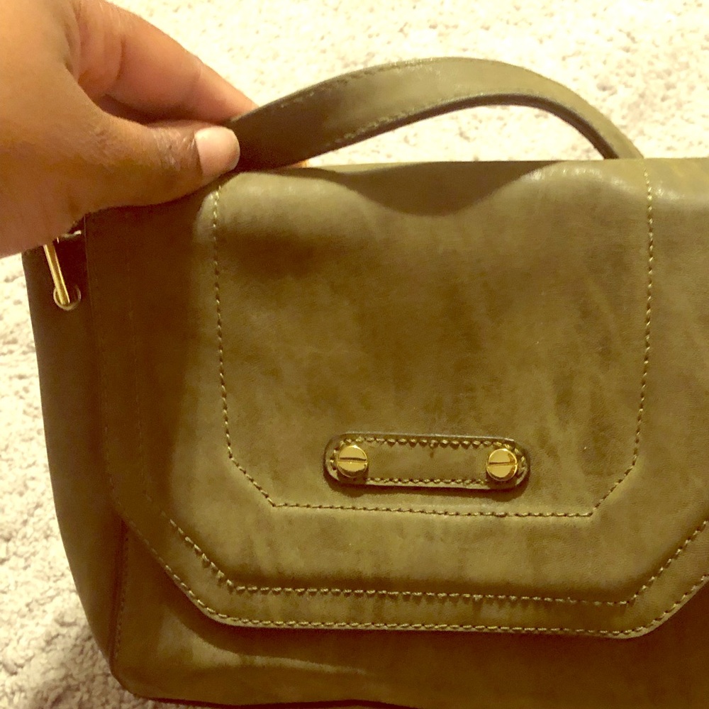 Army green crossbody
